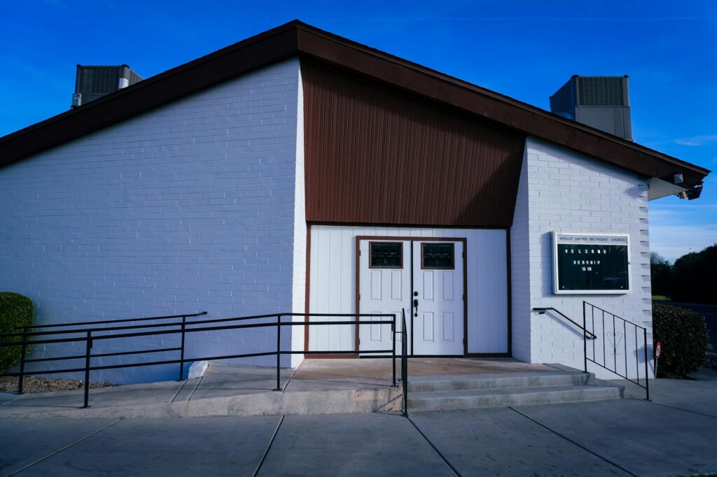 community center volunteers helping