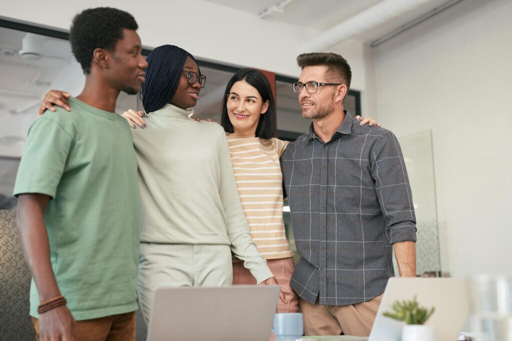 diverse team collaborating