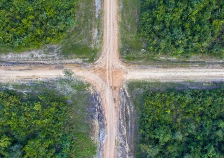 person at a crossroads