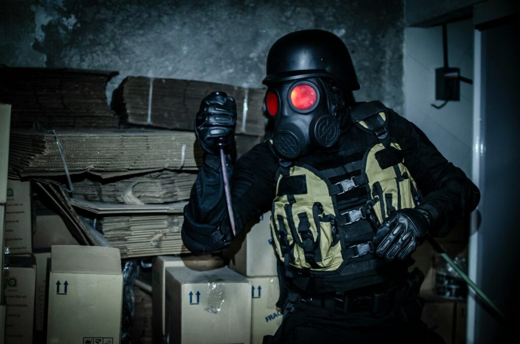 resident evil character collage