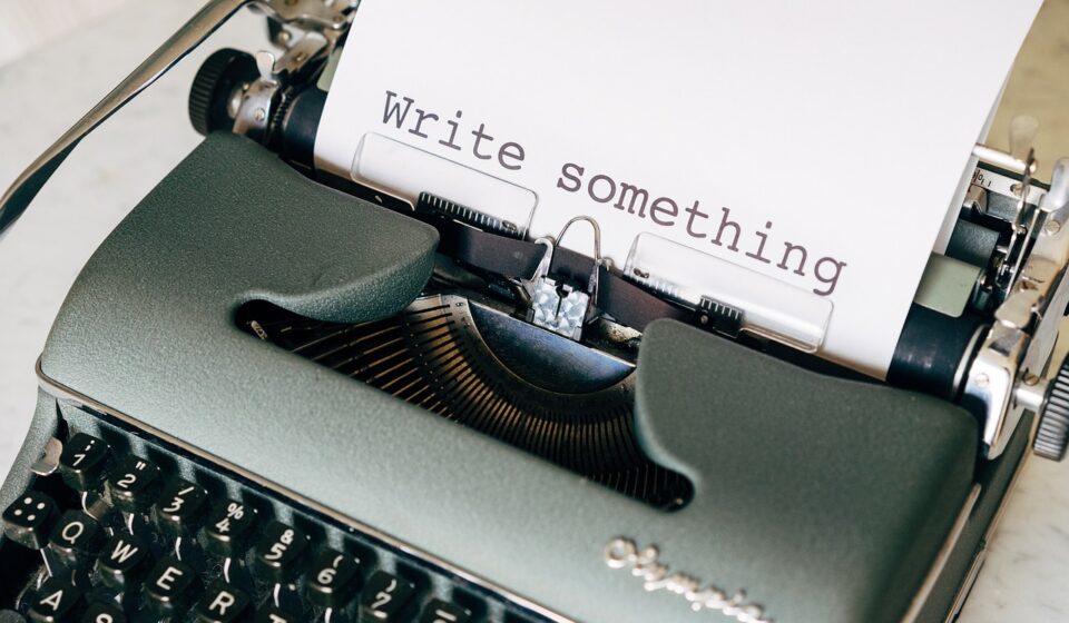UK writer blogging