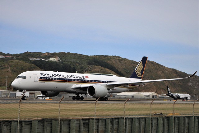 Illustration of an Airbus A350-900 aircraft in flight
