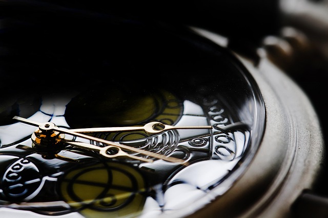 Close-up of intricate Audemars Piguet watch movement
