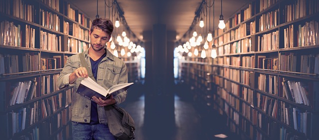 College student using a planner to schedule classes and work