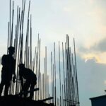 construction workers building