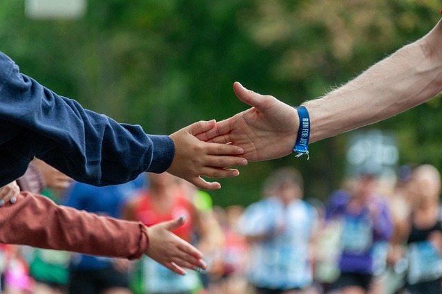 Handshake symbolizing smooth transition after resignation