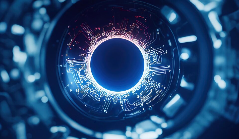 abstract digital network