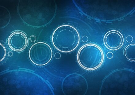 abstract digital network