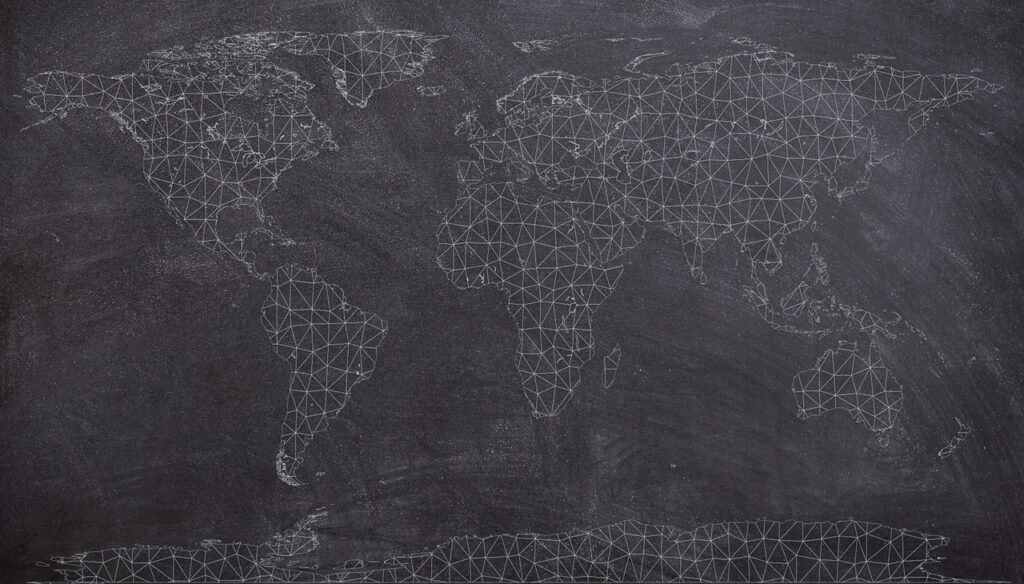 abstract technology network