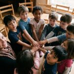 children in classroom