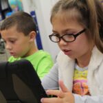 children in classroom