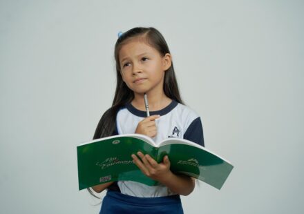 confused student with math homework