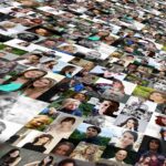 diverse people communicating