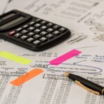 financial analyst calculating wacc
