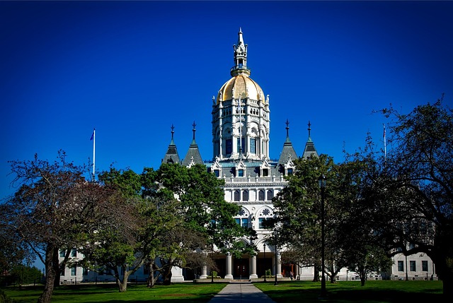 Historic image of a state capitol building