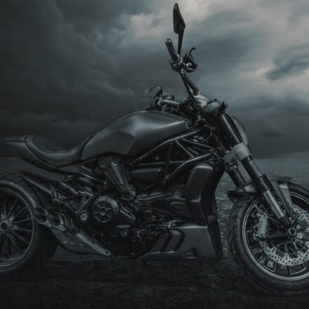 modern motorcycle