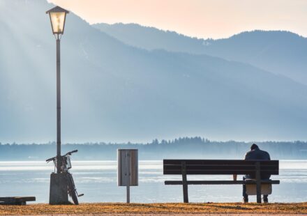 modern outdoor bench