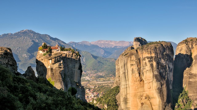 Rock-hewn monastery in Moldova