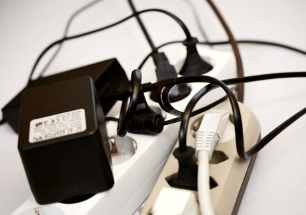 romex electrical cable bundle